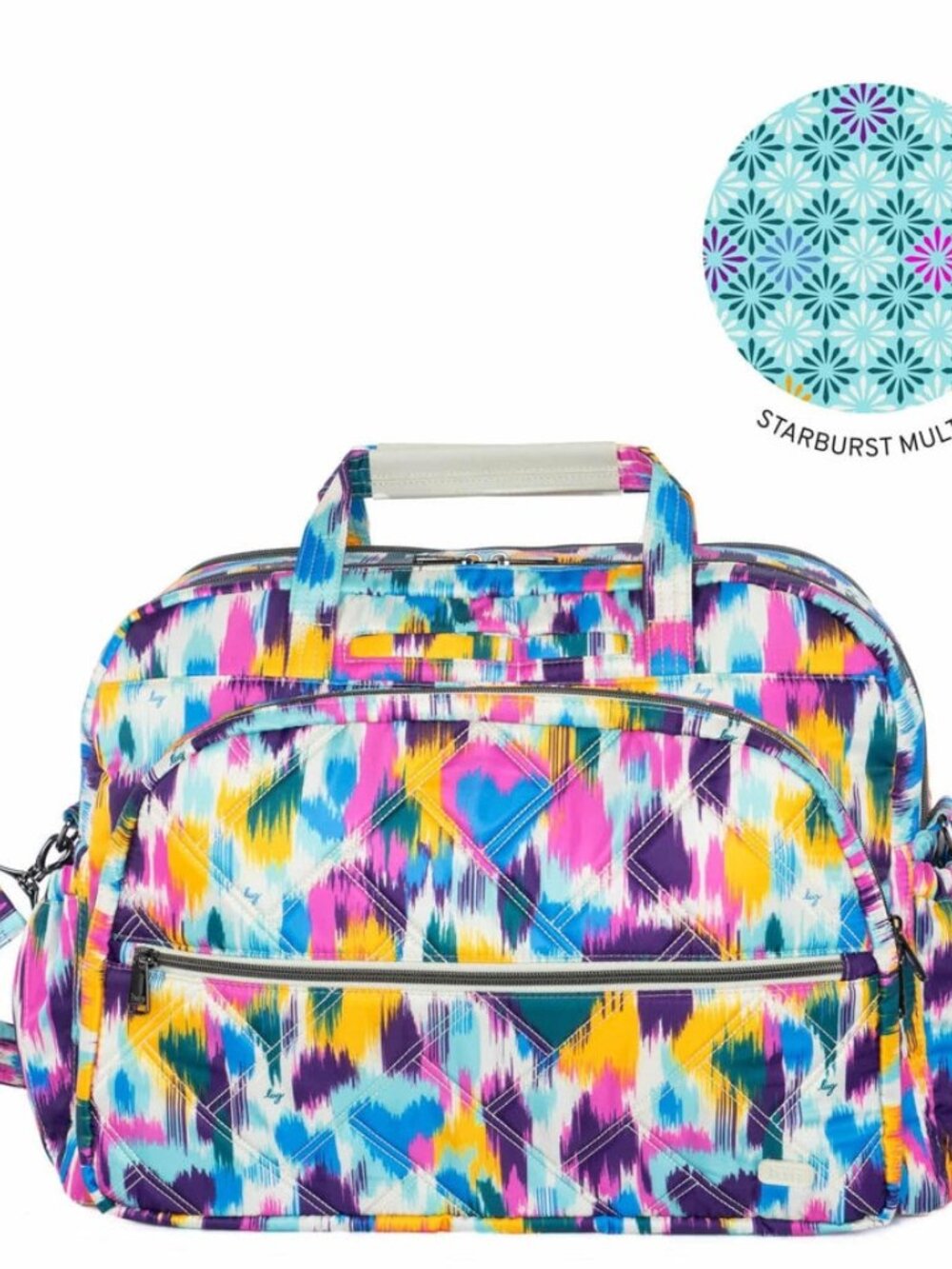 LUG - Steamboat SE Duffel Bag in Heart Ikat Multi